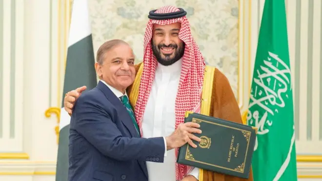 سعودی عرب، شہباز شریف، محمد بن سلمان