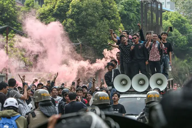 Indonesia, protests