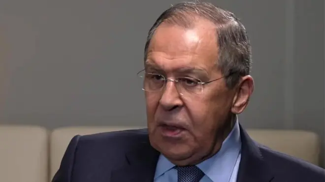 Sergei Lavrov parle à la BBC