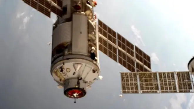 Наблюдать за стыковкой можно было в режиме реального времени