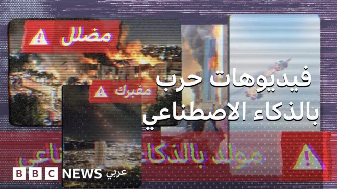 فيديوهات حرب بالذكاء الاصطناعي