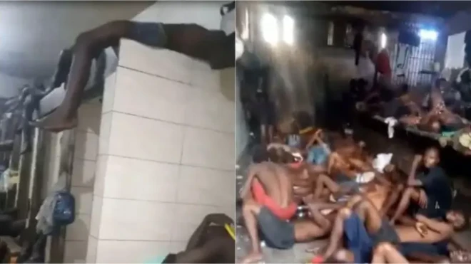 مکالہ جیل میں قیدی 