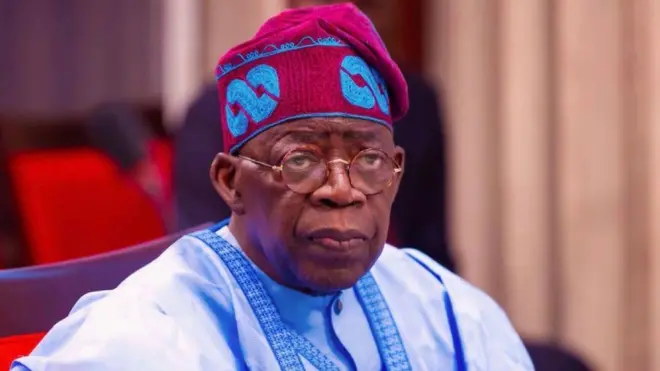 Nigeria President Bola Ahmed Tinubu