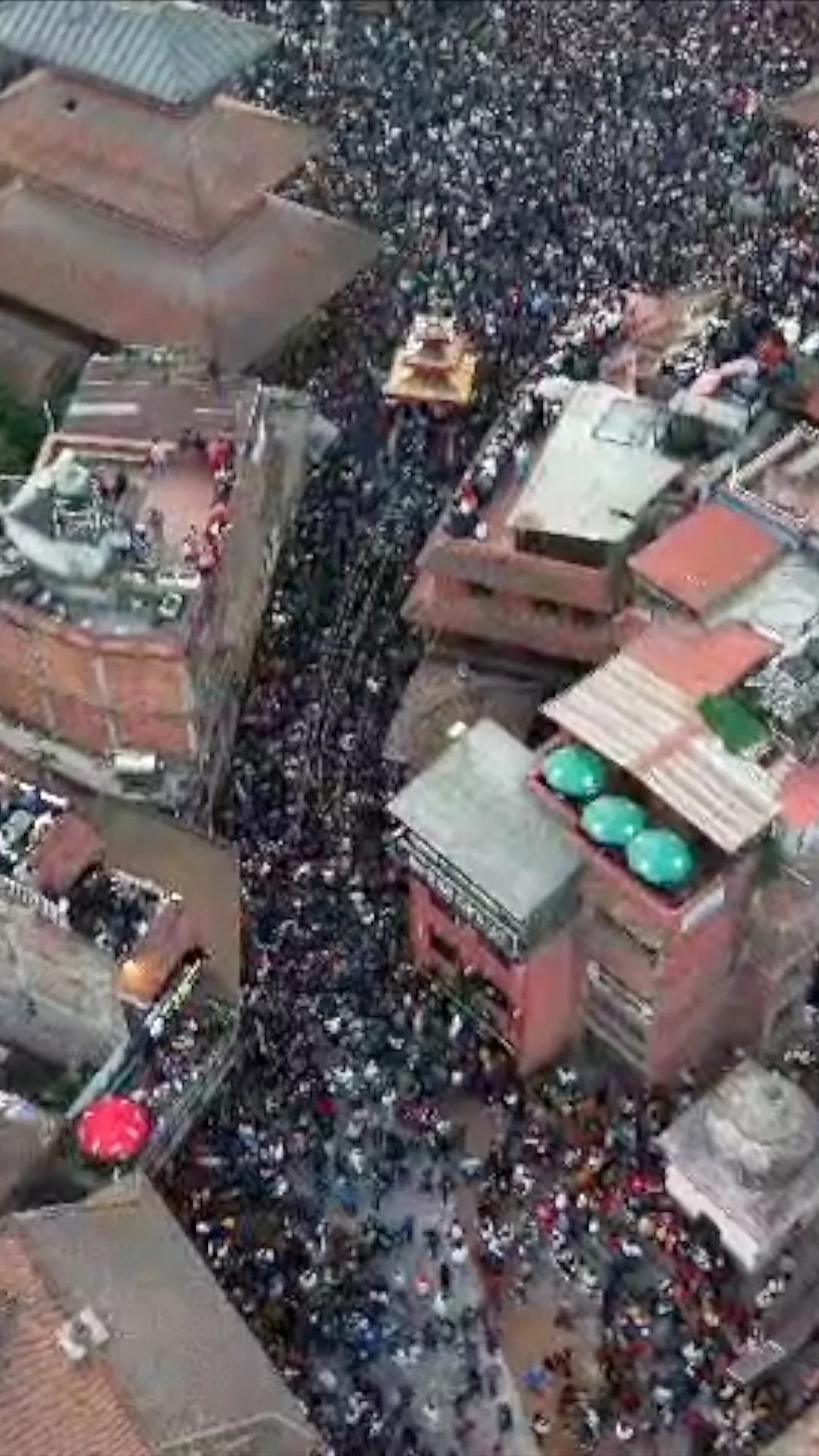 भक्तपुरको बिस्का जात्रा।