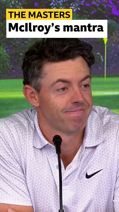 McIlroy smiles in press conference