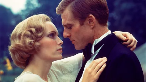 Mia Farrow and Robert Redford in The Great Gatsby