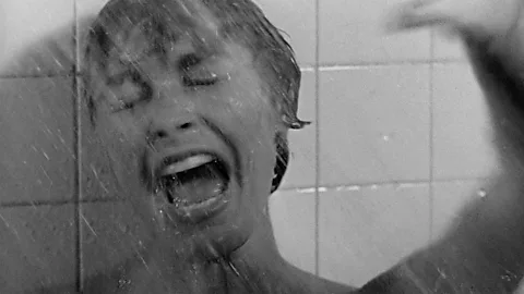 Janet Leigh screaming in the shower in Psycho (Credit: Alamy)