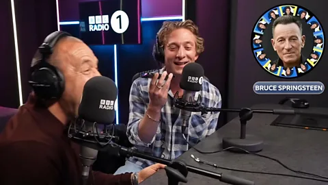 Bruce Springsteen joins surprise radio call with Sam Fender