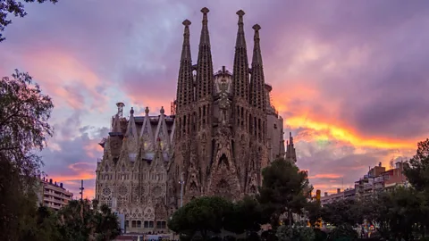 Inside the completion of Gaudi's Sagrada Famu00edlia