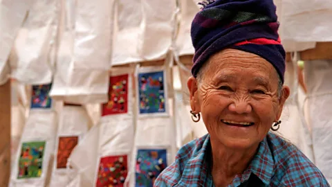 The night market in Luang Prabang