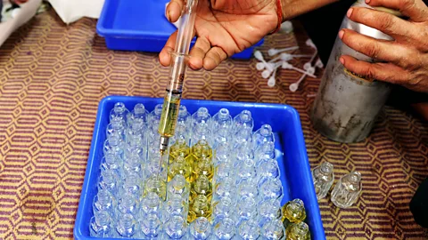 Sajjad Hussain/Stringer/Getty Attar mitti brings a sense of relief during hot Indian summers (Credit: Sajjad Hussain/Stringer/Getty)