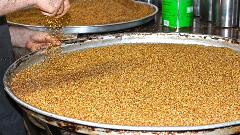 Miriam Berger The savoury-sweet twist is made richer with nuts, nutmeg and cinnamon (Credit: Miriam Berger)