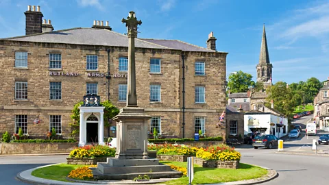 Alamy Bakewell is a pretty-as-can-be market town set on the banks of the river Wye (Credit: Alamy)