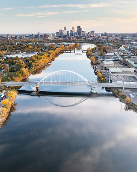 Getty Images The city has 180 parks, 22 lakes and miles of interconnected trails for biking and walking (Credit: Getty Images)