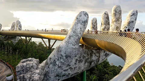 Alamy Da Nang's Golden Bridge reflects the mix of tradition and modernity that makes Vietnam so appealing (Credit: Alamy)