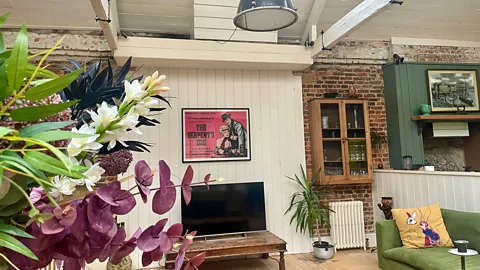 Debbie Ward The Printworks is a repurposed Victorian-era building housing a music venue and B&B-style apartments (Credit: Debbie Ward)