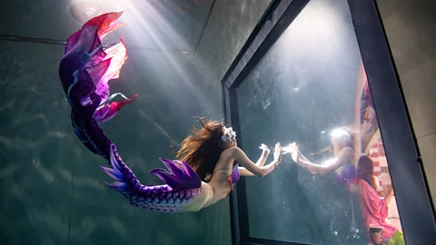DiveCube Taichung DiveCube has turned Taiwan's "City of Culture" into a mermaid pilgrimage site (Credit: DiveCube Taichung)