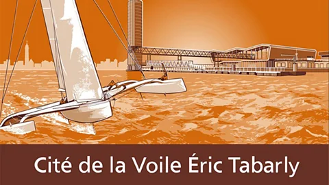 Philippe Collier Later signs by Philippe Collier were more detailed and painterly than the original minimalist panels (Credit: Philippe Collier)