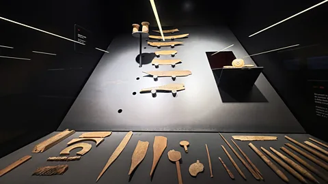 Eva Sandoval Rome's Metro C archaeo-stations display the numerous Ancient Roman relics that were discovered during their construction (Credit: Eva Sandoval)