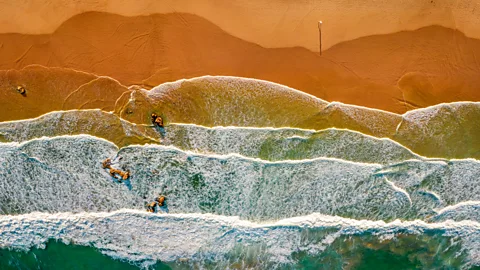 Getty Images Tides play a big role in a coastline's shape and measurement (Credit: Getty Images)