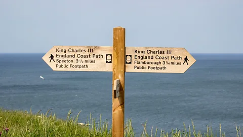 Getty Images The King Charles III England Coast Path will change as the English coastline changes (Credit: Getty Images)
