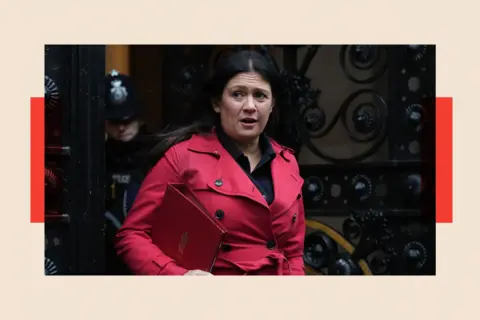PA Wire Culture Secretary Lisa Nandy arrives for a Cabinet meeting in Downing Street