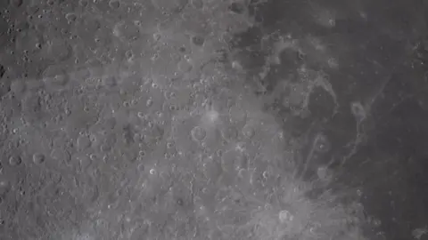 NASA Close-up of the Moon's surface 