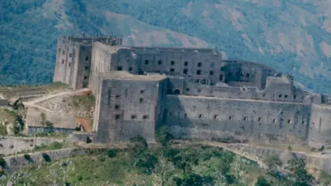 Getty Images Aerial image of Haiti's Citadelle Laferriere